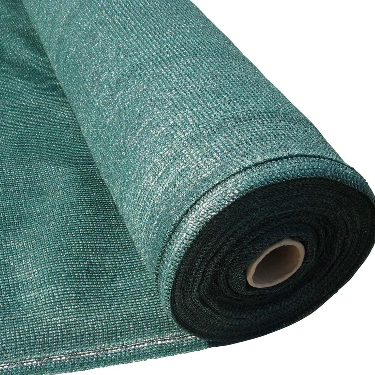 Schattiergewebe 150 g/m² Verschiedene Abmessungen (Schattierwert ca. 90%) Sonnenschutz Sichtschutz Windschutz Zaunblende (1,80 m x 10,00 m = 18 m² (gefaltet), Grün)