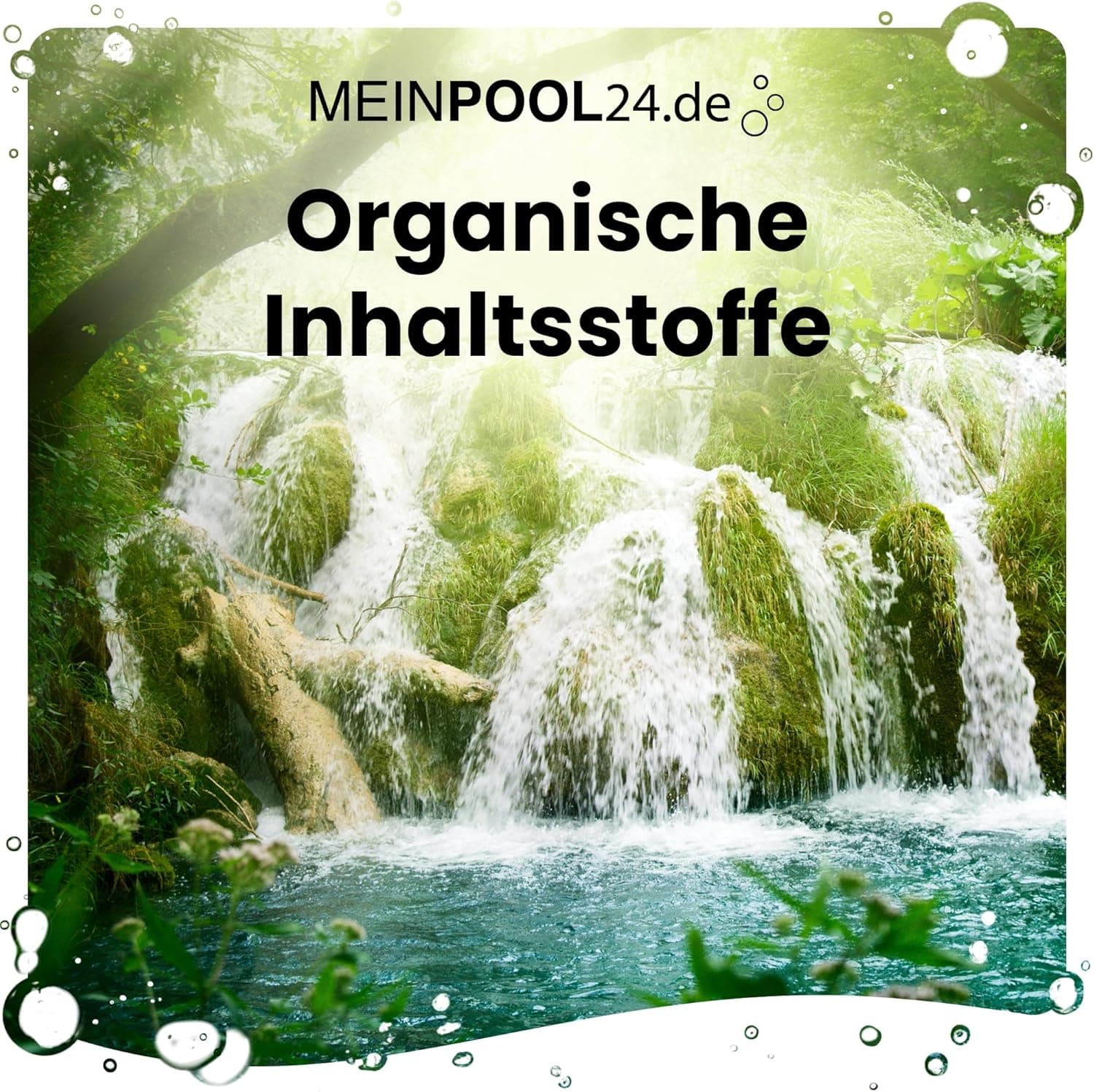 5 kg MEINPOOL24.DE Chlor Multitabs 5 in 1-200 g Tabs Multi Chlortabletten - 5 Phasenwirkung für sichere und saubere Poolpflege - hygienisches Poolwasser - Made in Europe - für kristallklares Wasser