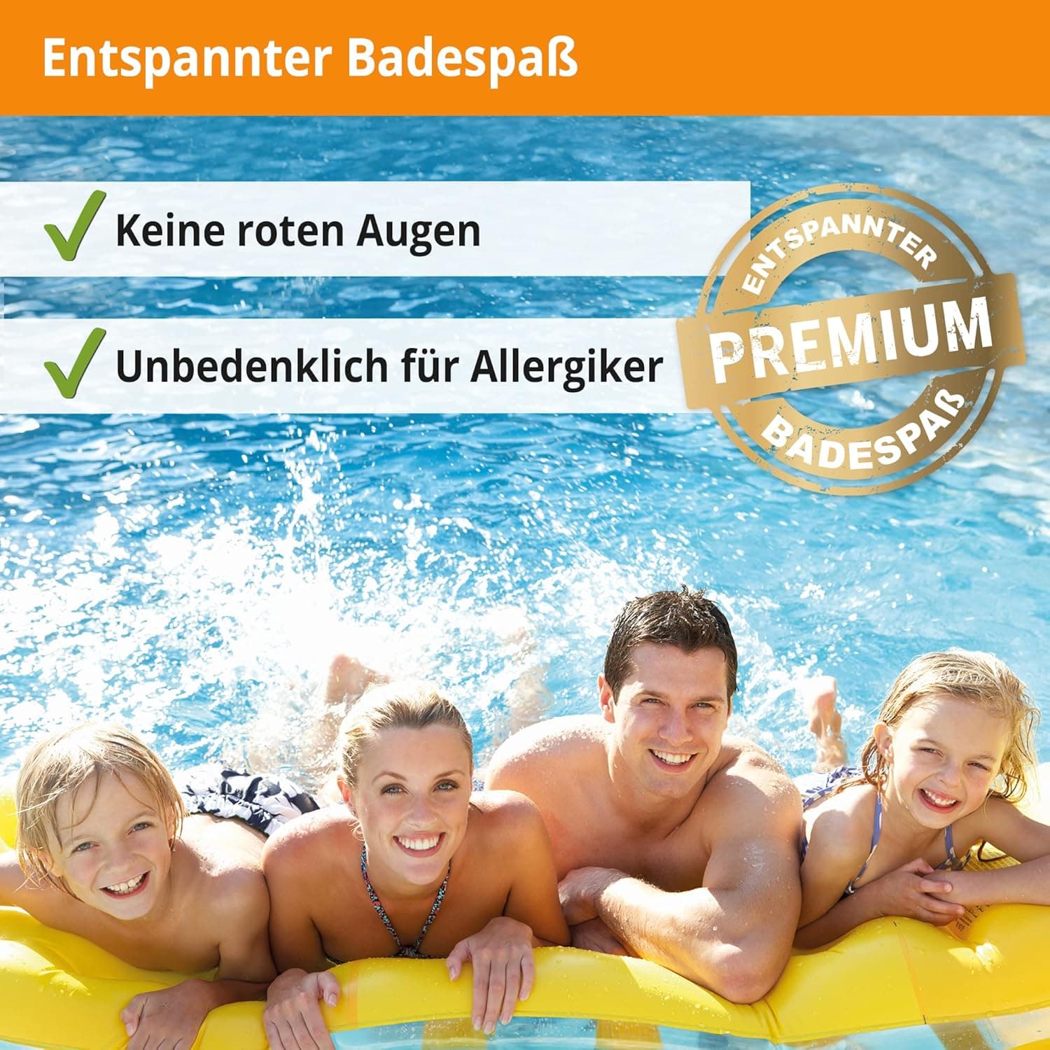 3-in-1 Poolreinigung Wasserpflege - Für bis zu 20.000 Liter Poolwasser - gegen Algen und Ablagerungen im Pool – Perfekte Desinfektion und Säuberung von Planschbecken Schwimmbad– für klares Wasser
