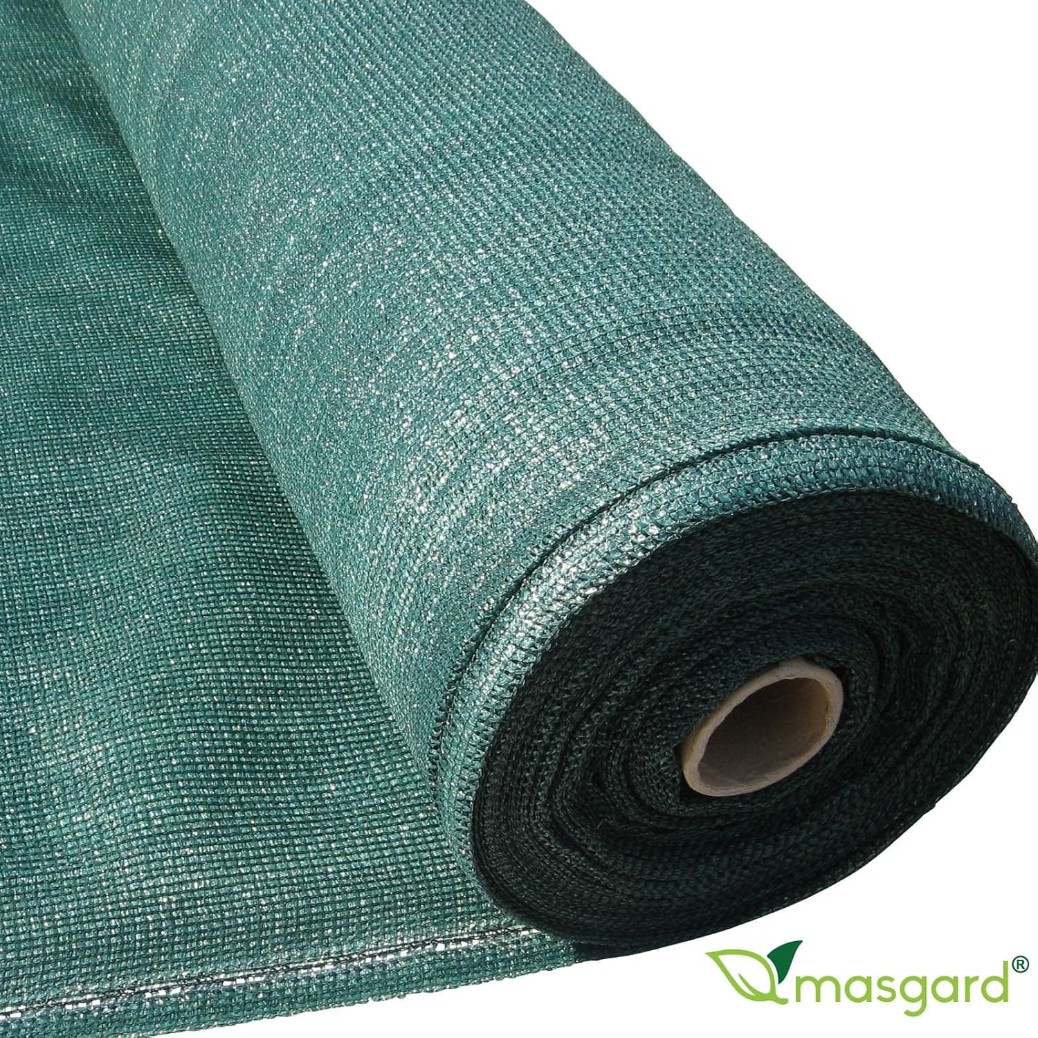 Schattiergewebe 150 g/m² Verschiedene Abmessungen (Schattierwert ca. 90%) Sonnenschutz Sichtschutz Windschutz Zaunblende (1,80 m x 10,00 m = 18 m² (gefaltet), Grün)