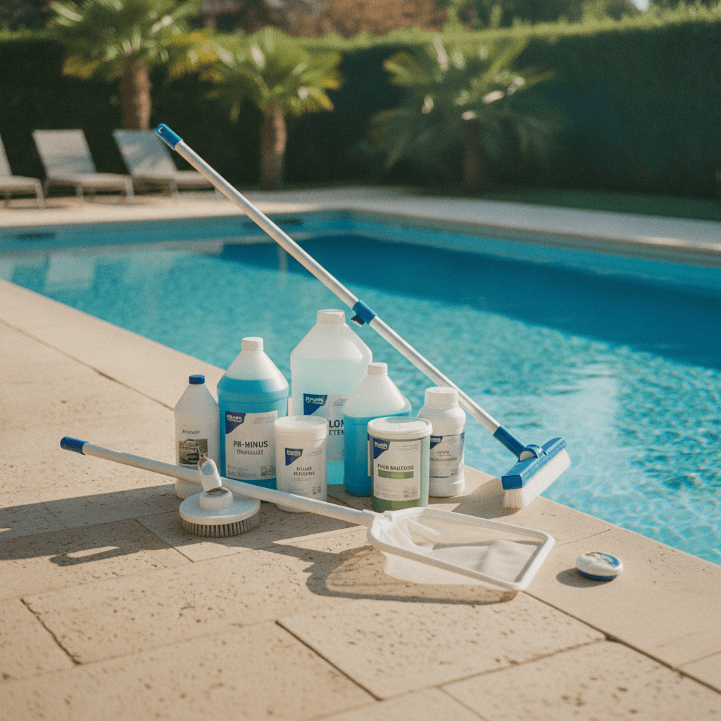 Pool richtig pflegen: Das richtige Mittel für jede Situation