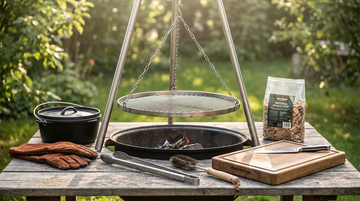 Swing Grill Accessories: The Best Add-Ons for Your Tripod Grill